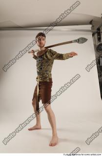 KEETA STANDING POSE WITH SPEAR 4